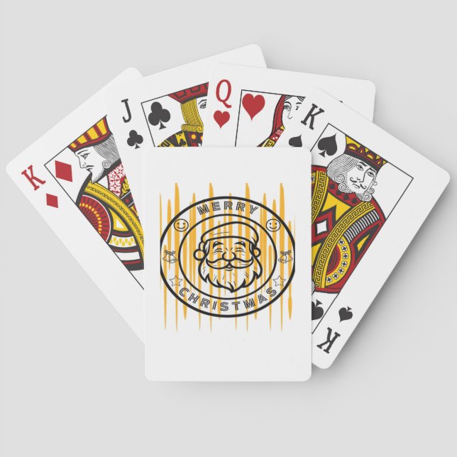Merry Christmas Essential Playing Cards (Back)