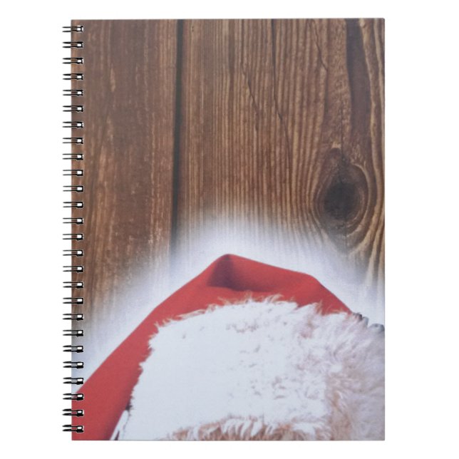 Merry Christmas Eve, Hat of Santa Notebook (Front)