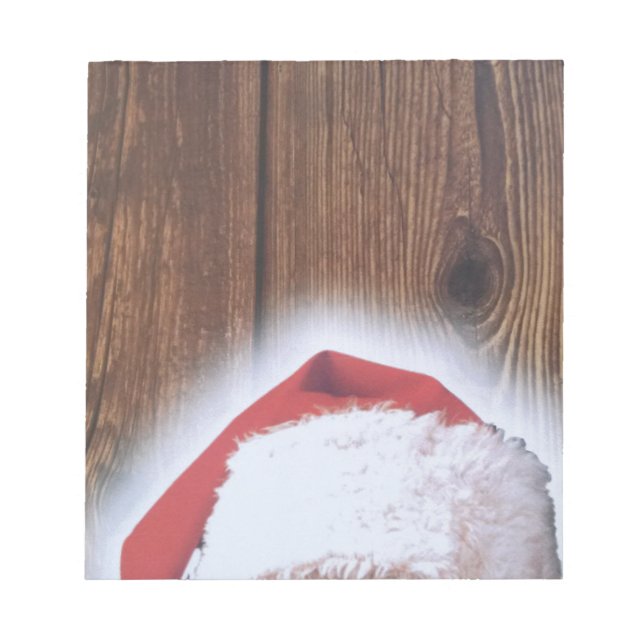Merry Christmas Eve, Hat of Santa Notepad (Front)