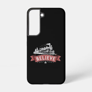 Merry Christmas Express North Pole Xmas Santa Samsung Galaxy Case