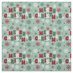 Merry Christmas Fabric