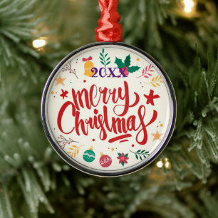 Merry Christmas Family and First Metal Ornament