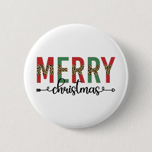 Merry Christmas Family Christmas Celebration Gifts 6 Cm Round Badge