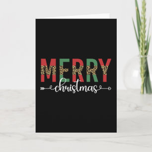 Merry Christmas Family Christmas Celebration Gifts Card
