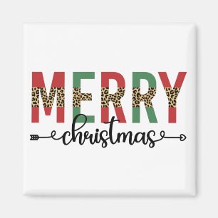 Merry Christmas Family Christmas Celebration Gifts Magnet