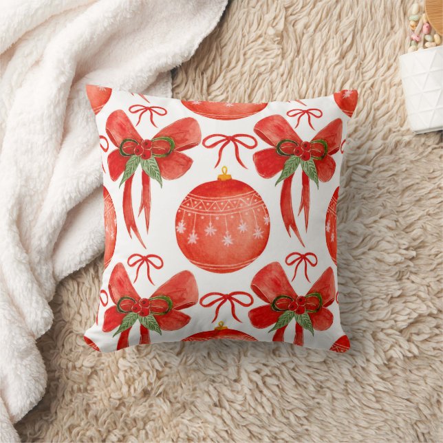 Merry Christmas family Gathering Set on Warm Cushion (Blanket)