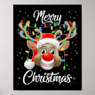 Merry Christmas Family Matching Men Women Boys Gir Poster
