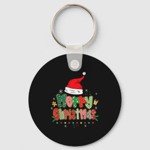 Merry Christmas Family Matching Outfit Xmas Squad Key Ring