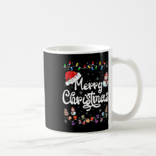 Merry Christmas Family Matching Xmas Santa Hat Xma Coffee Mug