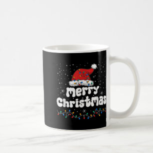 Merry Christmas Family Matching Xmas Santa Hat Xma Coffee Mug