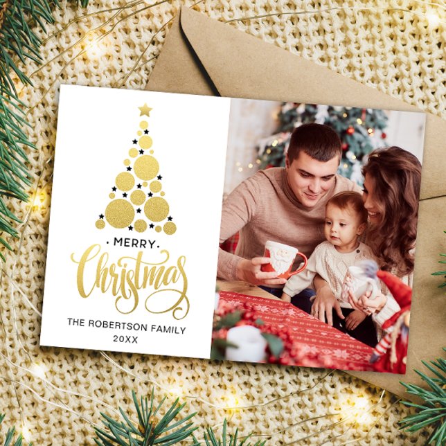 Merry Christmas Family photo Holiday Card (Creator Uploaded)