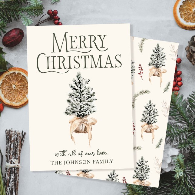 Merry Christmas Farmhouse Holiday Card (Creator Uploaded)
