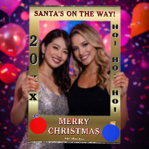 Merry Christmas Faux Gold Ornaments