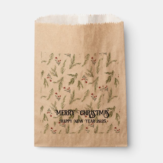 Merry Christmas! Favour Bag (Front)