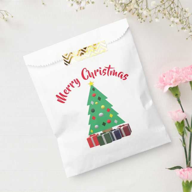 Merry Christmas Favour Bag (Sealed)