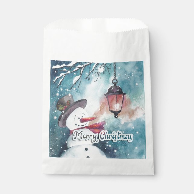 Merry Christmas    Favour Bag (Front)