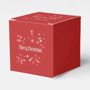Merry Christmas Favour Box