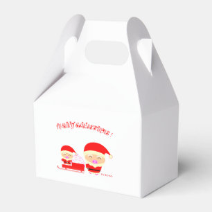 Merry Christmas Favour Box