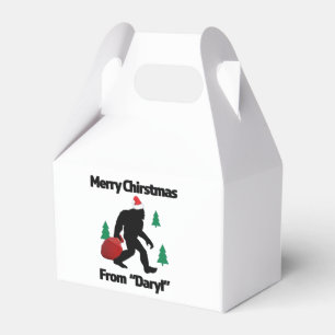Merry Christmas Favour Box
