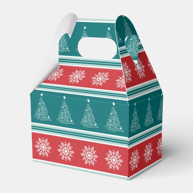 Merry Christmas Favour Box (Back Side)