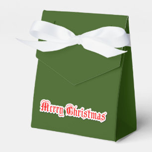 Merry Christmas   Favour Box