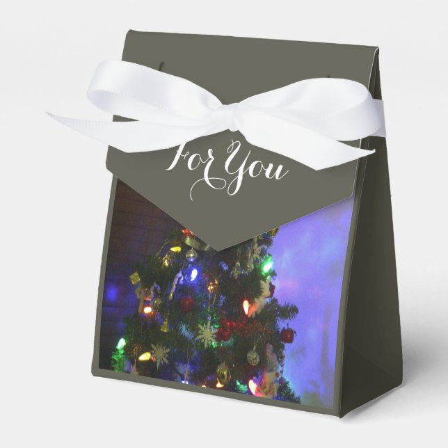 Merry Christmas Favour Box by RoseWrites (Front Side)