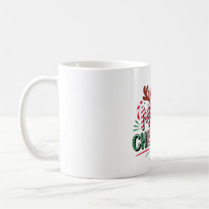 Merry Christmas Festive Style Coffee Mug