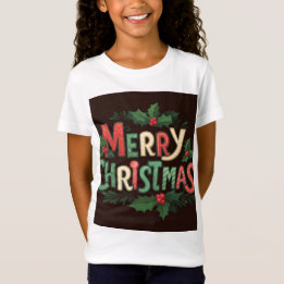 Merry Christmas Festive T-Shirt – Holiday Cheer & 
