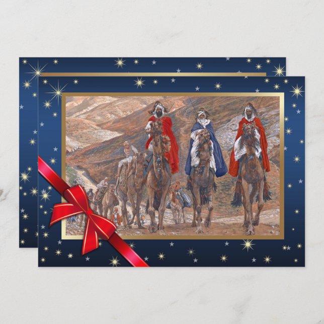Merry Christmas. Fine Art Christmas Cards (Front/Back)