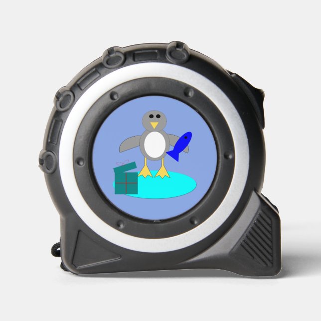 Merry Christmas Fishing Penguin 1 (Front)