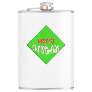 Merry Christmas Flask – Festive Holiday Gift