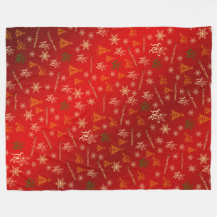 merry christmas fleece blanket