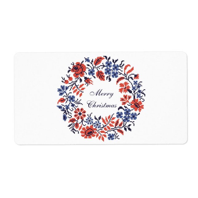 Merry Christmas Flowers cycle (Front)