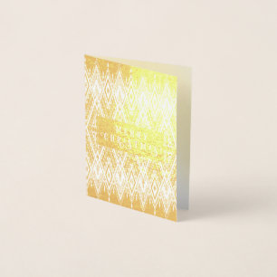 Merry Christmas Foil Card