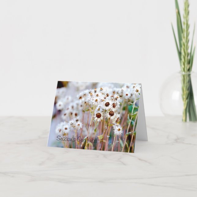 merry Christmas Folded Greeting Card (Front)