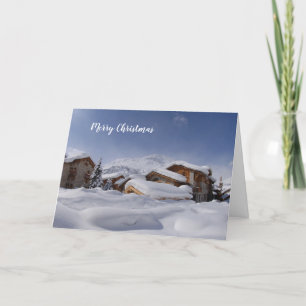 Merry Christmas Folded Holiday Card