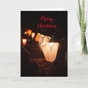 Merry Christmas Folded Holiday Card