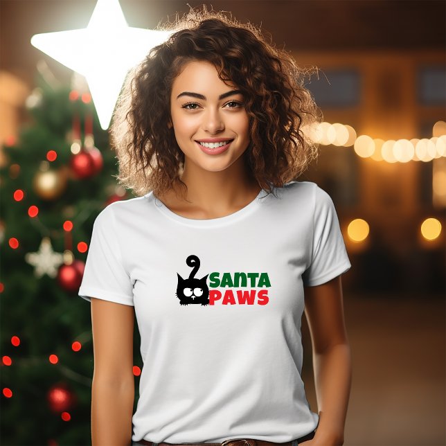 Merry Christmas for Feline Moms  funny red T-Shirt (Creator Uploaded)