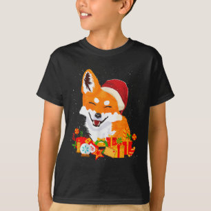 Merry Christmas Fox Foxes Ugly X-mas Sweater Santa