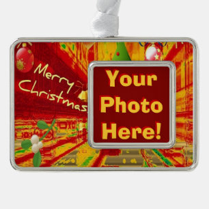 Merry Christmas Framed Ornament