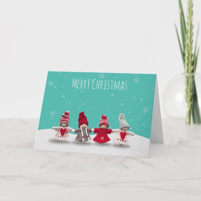 Merry christmas fraternity holiday card (Front)