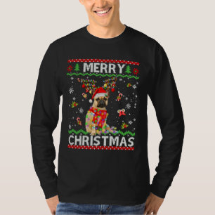 Merry Christmas French Bulldog Xmas 99 T-Shirt