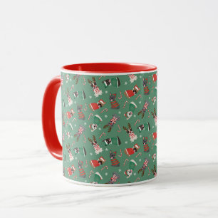 Merry Christmas French Bulldogs Mug