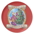 Merry Christmas - Frieda Tails collectable plate