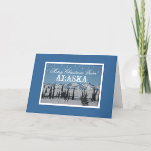MERRY CHRISTMAS FROM ALASKA CARD