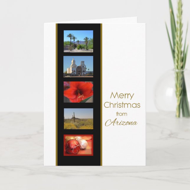 Merry Christmas from Arizona Holiday Card (Front)