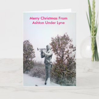 Merry Christmas From Ashton Under Lyne 22 Holiday Card