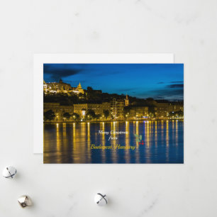 Merry Christmas from Budapest, Hungary Holiday Card