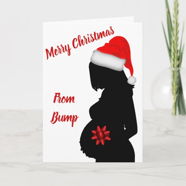 Merry Christmas from bump card (Front)