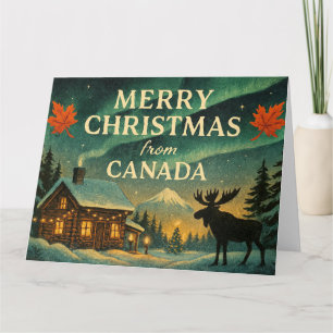 Merry Christmas from Canada Card